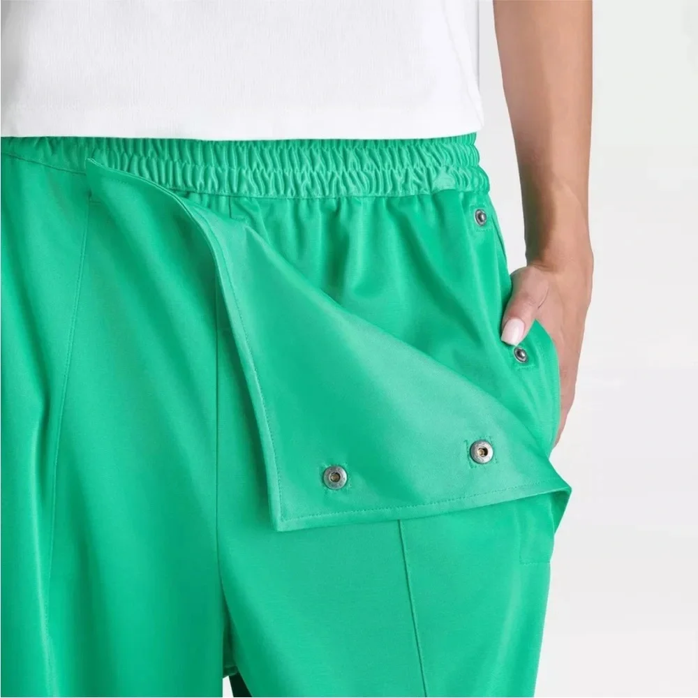 KBB by KAHLANA Women's Mid-Rise Straight Leg 'The Convertible Track Pant' - - Picture 3 of 3